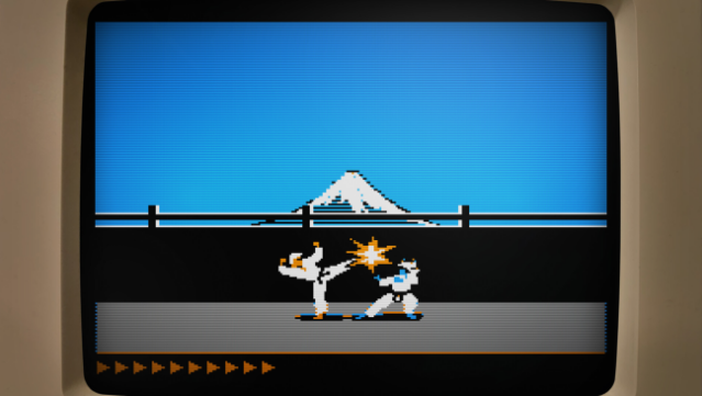 The Making of Karateka PC Screenshot