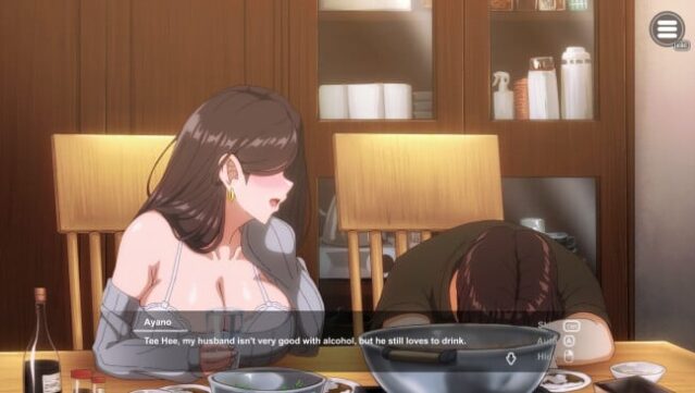 The Married Woman Nextdoor - Creampie SEX Beside Her Husband Free Download gameplay