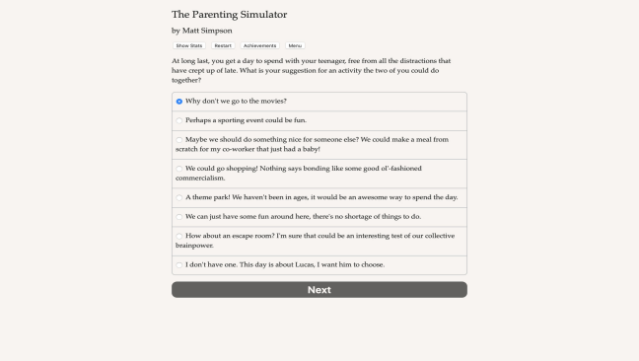 The Parenting Simulator Free Download gameplay