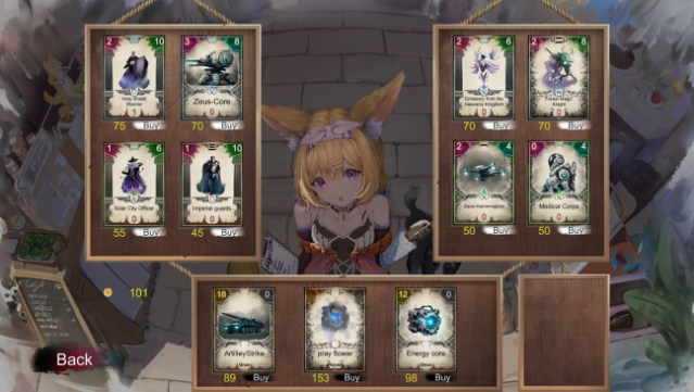 The Protean Forest Gameplay Screenshot