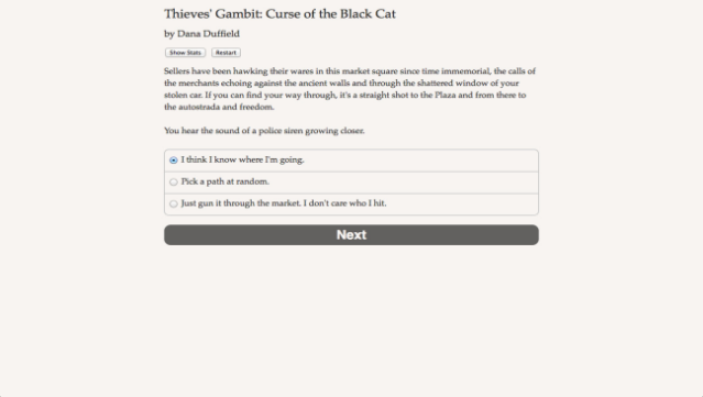 Thieves’ Gambit: The Curse Of The Black Cat Gameplay Screenshot