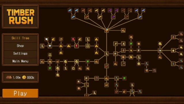 Timber Rush Free Download gameplay