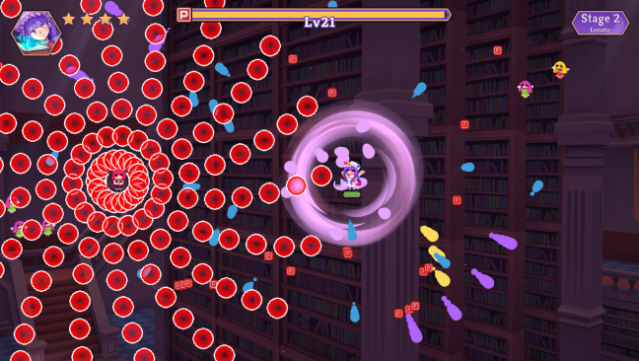 Touhou Library Survivors Free Download gameplay