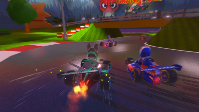 Touring Karts Gameplay Screenshot