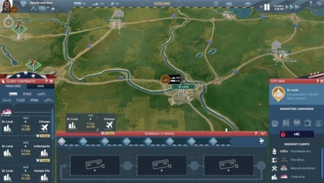 Transroad: USA Gameplay Screenshot
