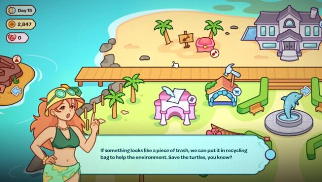 Treasure Beach Gameplay Screenshot