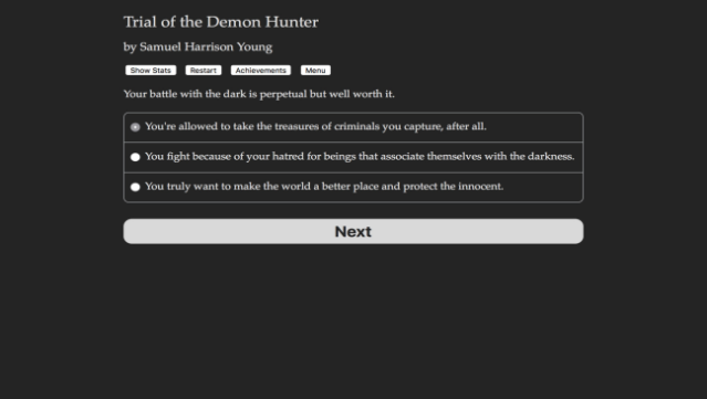 Trial Of The Demon Hunter Free Download gameplay