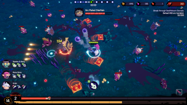 Trinity Survivors Gameplay Screenshot