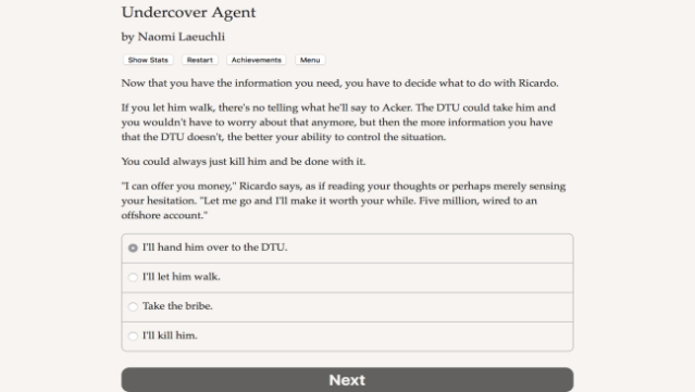 Undercover Agent PC Screenshot