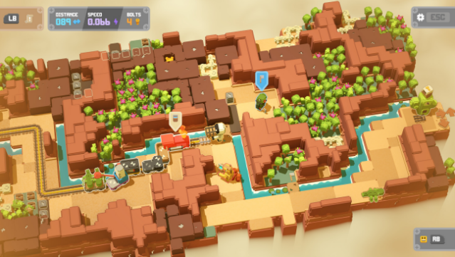 Unrailed 2: Back On Track Free Download gameplay