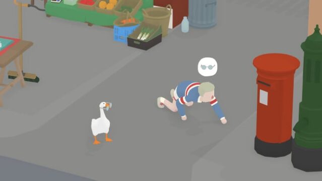 Untitled Goose Game Gameplay Screenshot