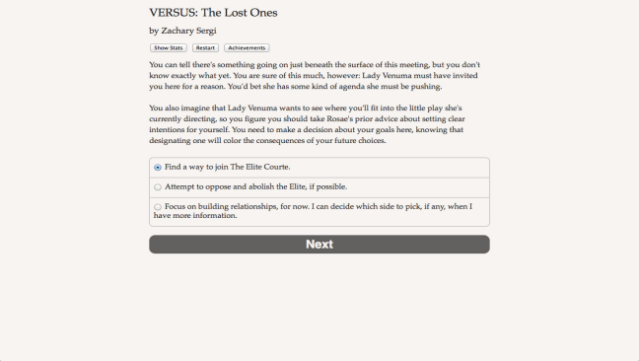 VERSUS: The Lost Ones Free Download gameplay