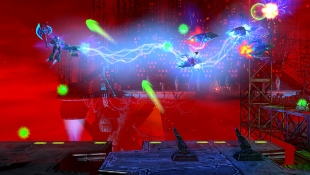 Valfaris: Mecha Therion Gameplay Screenshot