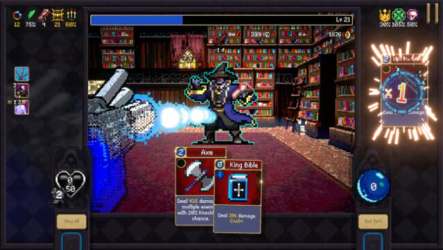 Vampire Crawlers: The Turbo Wildcard from Vampire Survivors Free Download gameplay