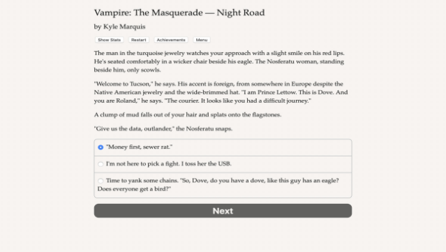 Vampire: The Masquerade - Night Road Free Download