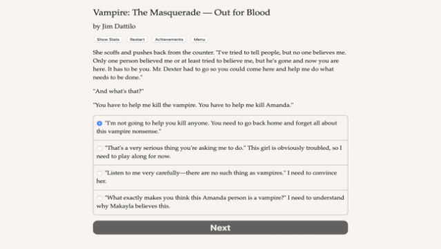 Vampire: The Masquerade — Out for Blood Free Download gameplay