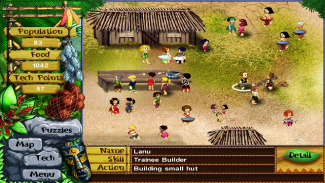 Virtual Villagers - Gameplay Screenshot