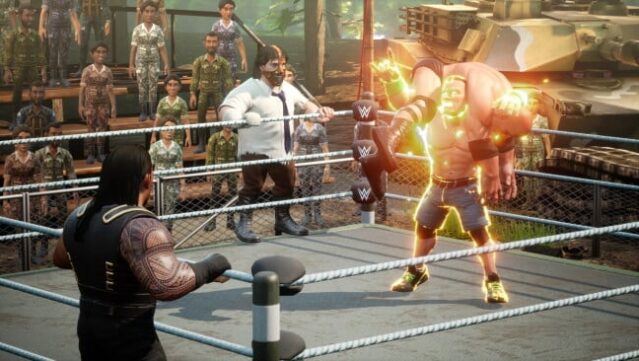 WWE 2K Battlegrounds Free Download gameplay