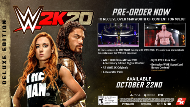 WWE 2K20 Free Download