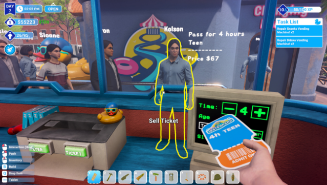 Waterpark Simulator Free Download gameplay