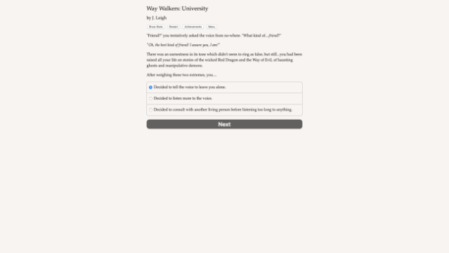 Way Walkers: University Free Download