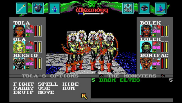 Wizardry 6 Free Download gameplay