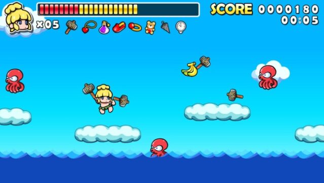 Wonder Boy Returns Remix Free Download gameplay
