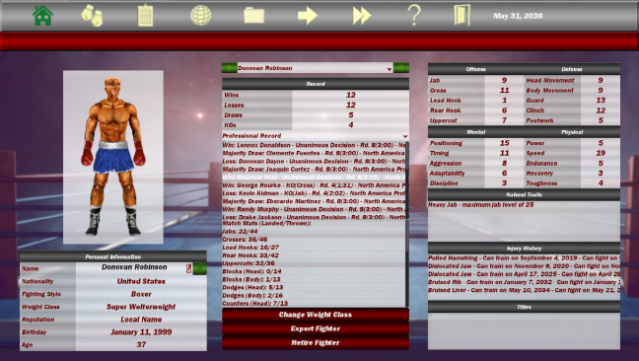 World Boxing Manager Free Download