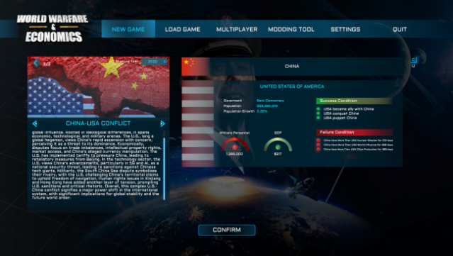 World Warfare & Economics Free Download gameplay