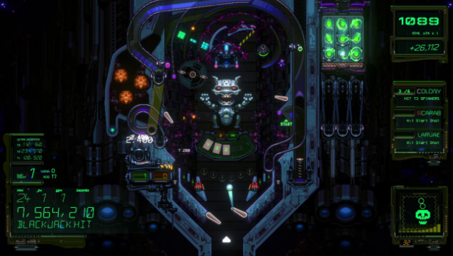 XENOTILT: HOSTILE PINBALL ACTION Free Download gameplay