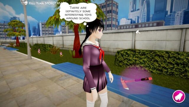 Yandere School Gameplay Screenshot