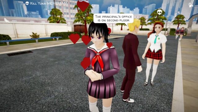 Yandere School PC Screenshot