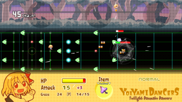 Yoiyami Dancers: Twilight Danmaku Dancers Free Download gameplay