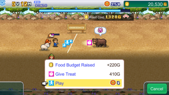Zoo Park Story Gameplay Screenshot