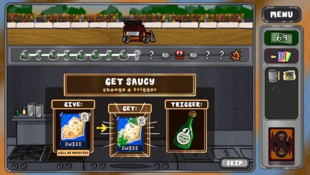 A la Card Gameplay Screenshot