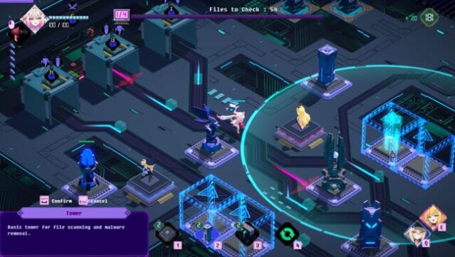 Antivirus Girl Gameplay Screenshot