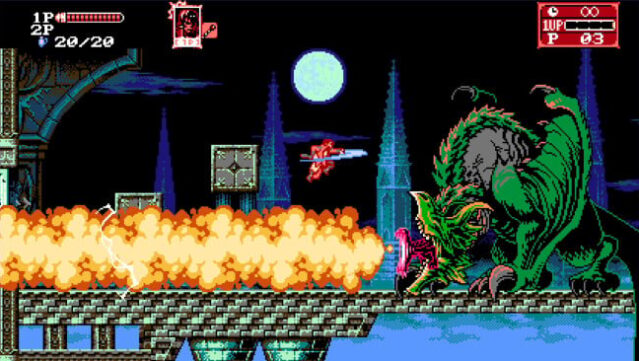 Bloodstained: Curse of the Moon PC Screenshot