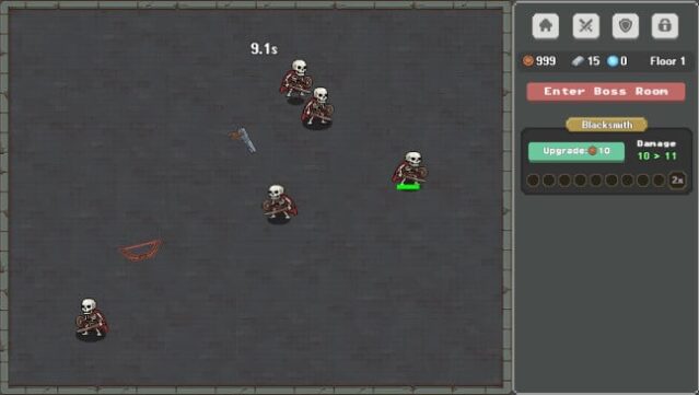 Bouncy Weapons Gameplay Screenshot