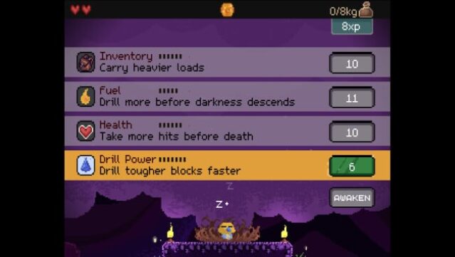 Drill Bird Gameplay Screenshot