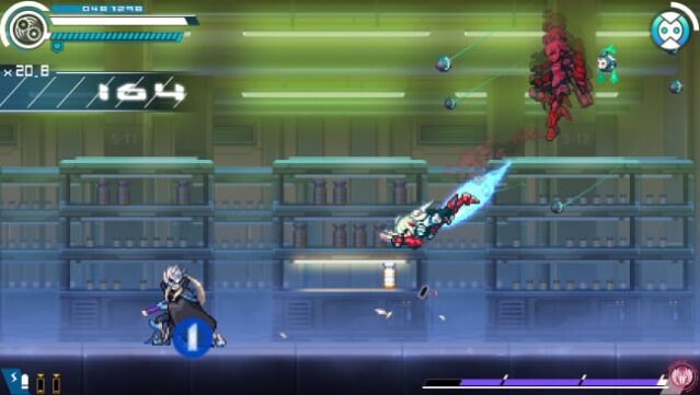 Gunvolt Chronicles: Luminous Avenger iX + Dual Collection Gameplay Screenshot