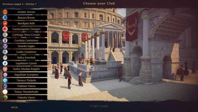 Ludus Magnatus: Gladiator Manager Simulator Gameplay Screenshot