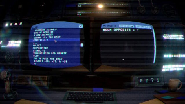 The Message from Deep Space Gameplay Screenshot