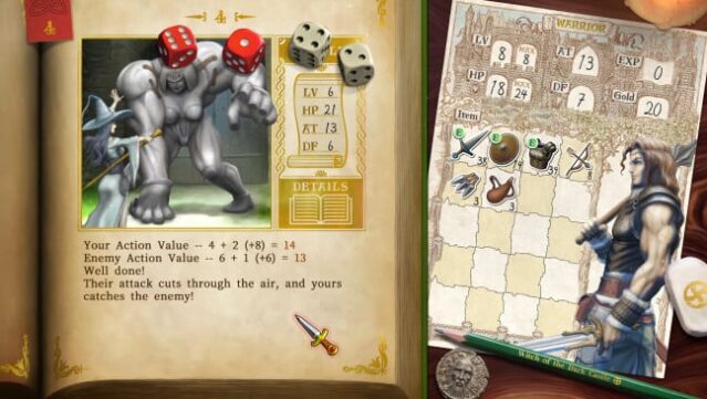 Veritas Tales: Witch of the Dark Castle Gameplay Screenshot