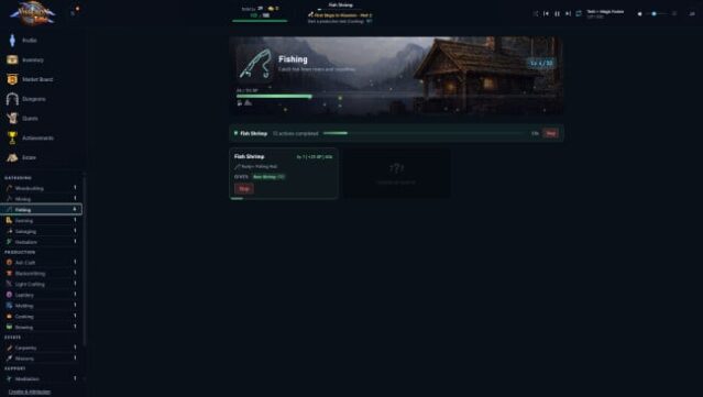 Visseron Idle Gameplay Screenshot