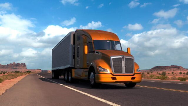American Truck Simulator Gameplay Screenshot