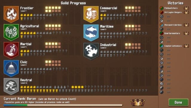 Combolands: Roguelike Citybuilder Gameplay Screenshot