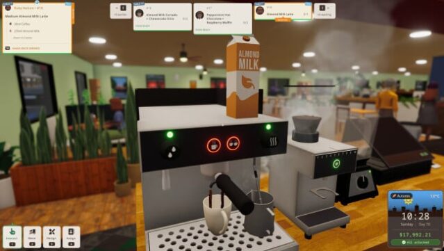 Cup and Counter: Coffee Shop Simulator PC Screenshot