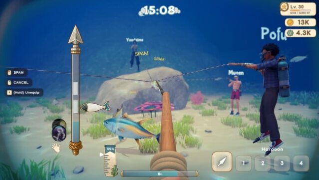 Deep Blue Sushi Gameplay Screenshot