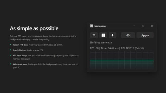 framepacer PC Screenshot