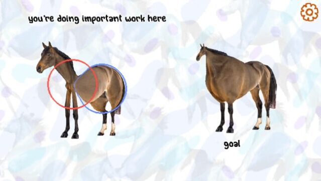 Horse Magnifier: The Full Horse Gameplay Screenshot